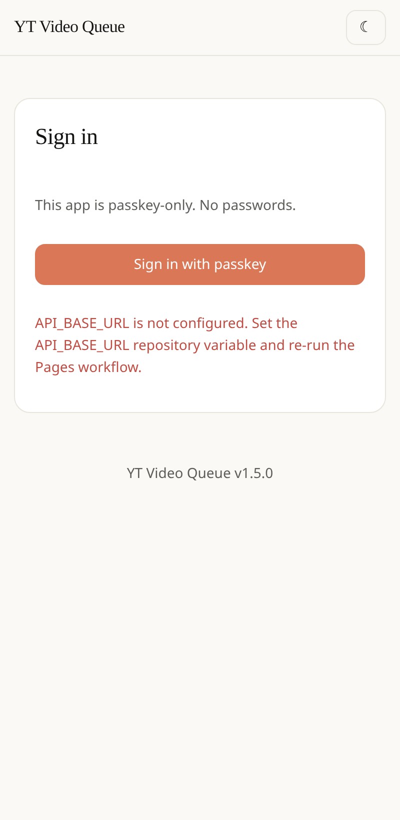 YT Video Queue on a phone